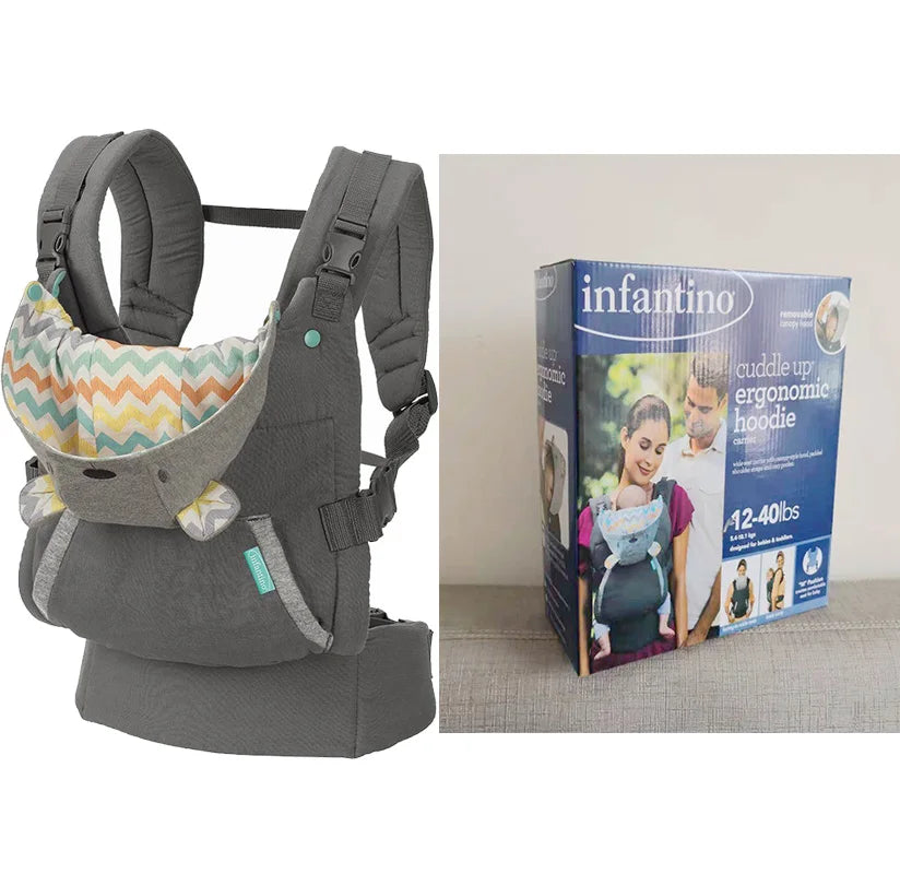Portabebés Ergonómico Ajustable para Recién Nacidos y Bebés