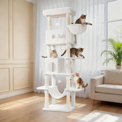 Árbol rascador para gatos 210 cm