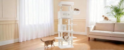 Árbol rascador para gatos 210 cm