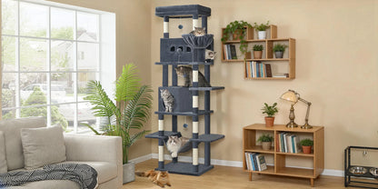 Árbol rascador para gatos 210 cm