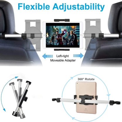 Soporte para tablet de coche ajustable