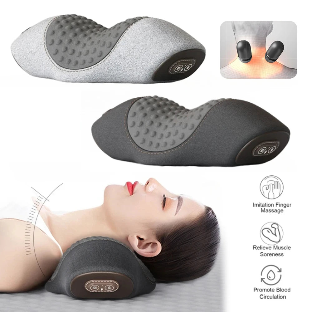 Almohada masajeador cervical con calor