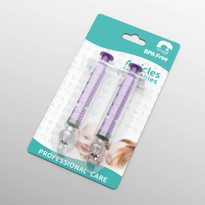Aspirador nasal para bebé 2 piezas