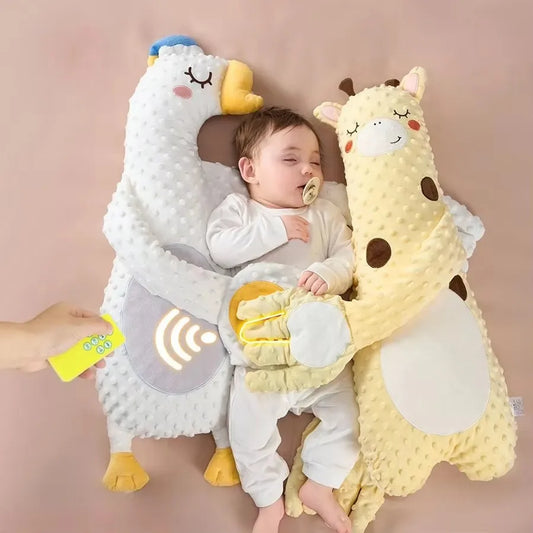 Almohada Calmante para Bebé con Palmaditas y Control Remoto