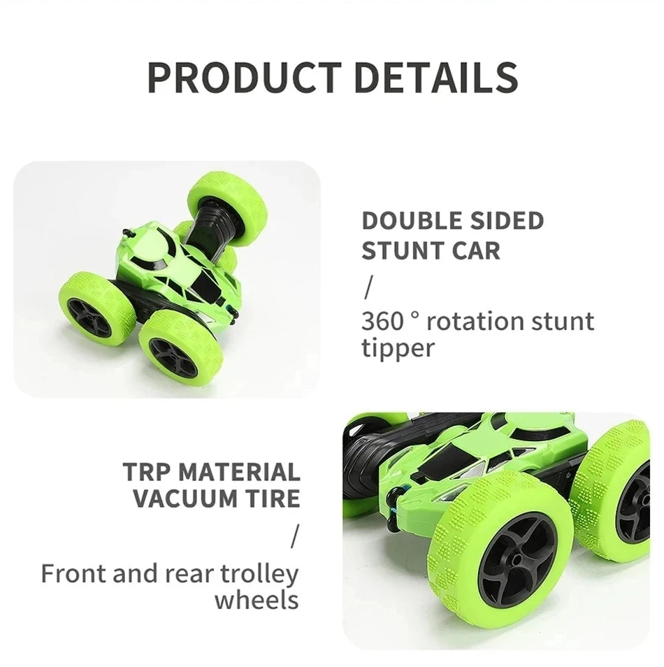 Coche RC Acrobático 360° Doble Cara