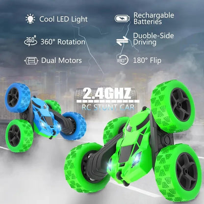 Coche RC Acrobático 360° Doble Cara