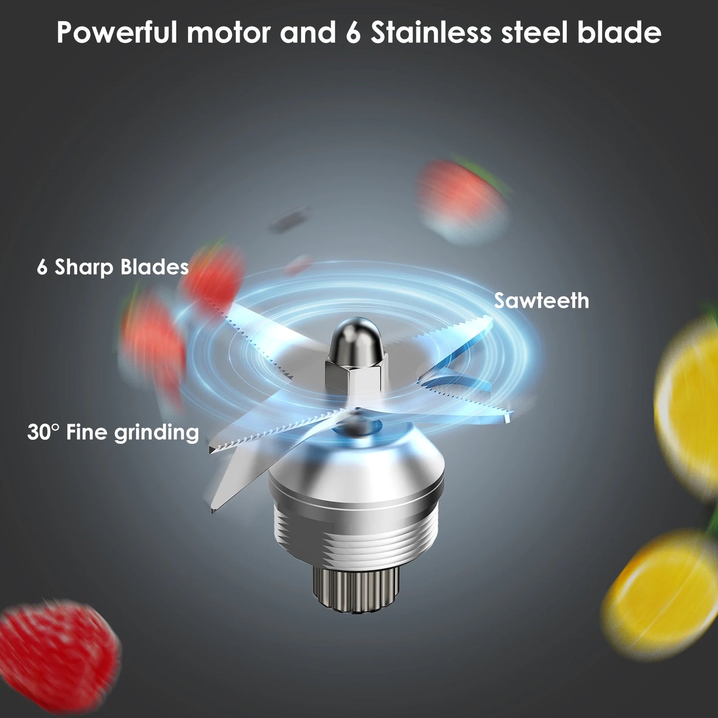 Batidora potente 2200W multifunción