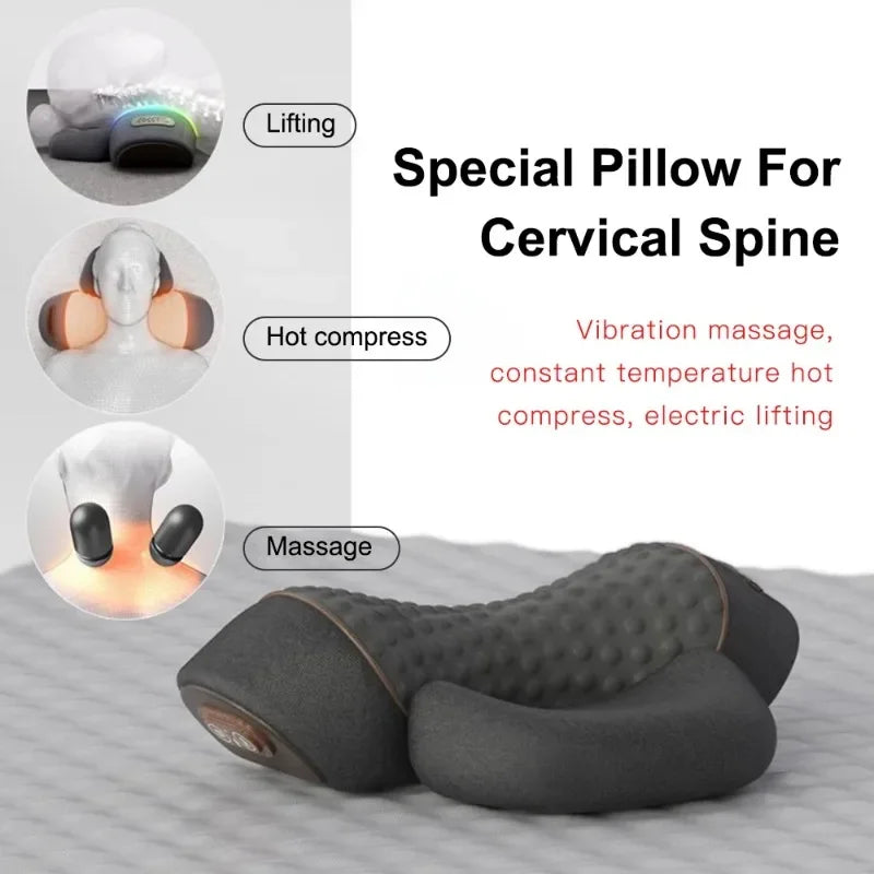 Almohada masajeador cervical con calor