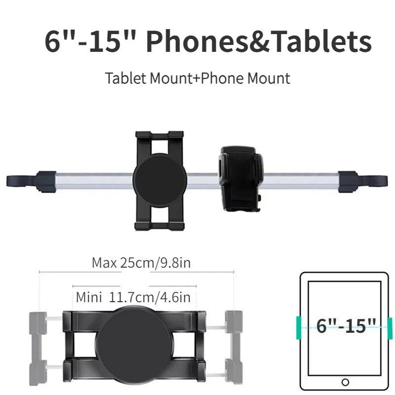 Soporte para tablet de coche ajustable