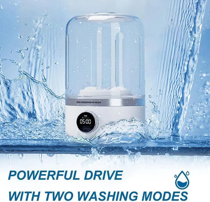 Mini lavadora portátil recargable 1L