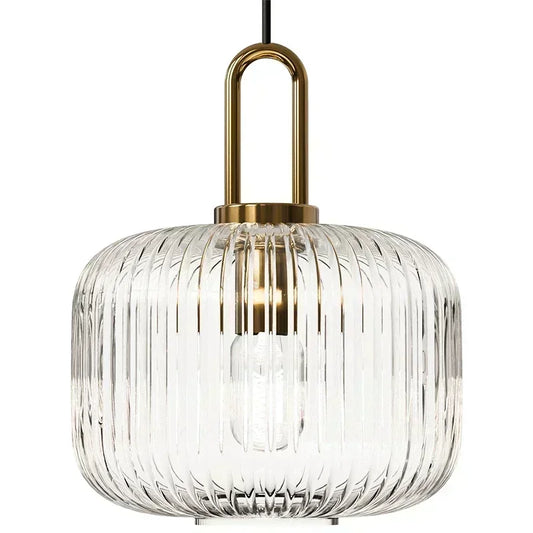 Lámpara Colgante de Cristal Moderna con Casquillo E27