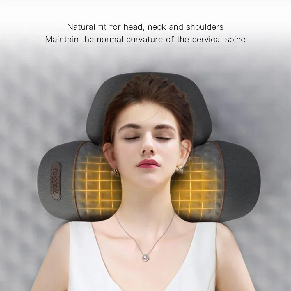 Almohada masajeador cervical con calor