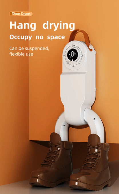 Secador de zapatos eléctrico con temporizador