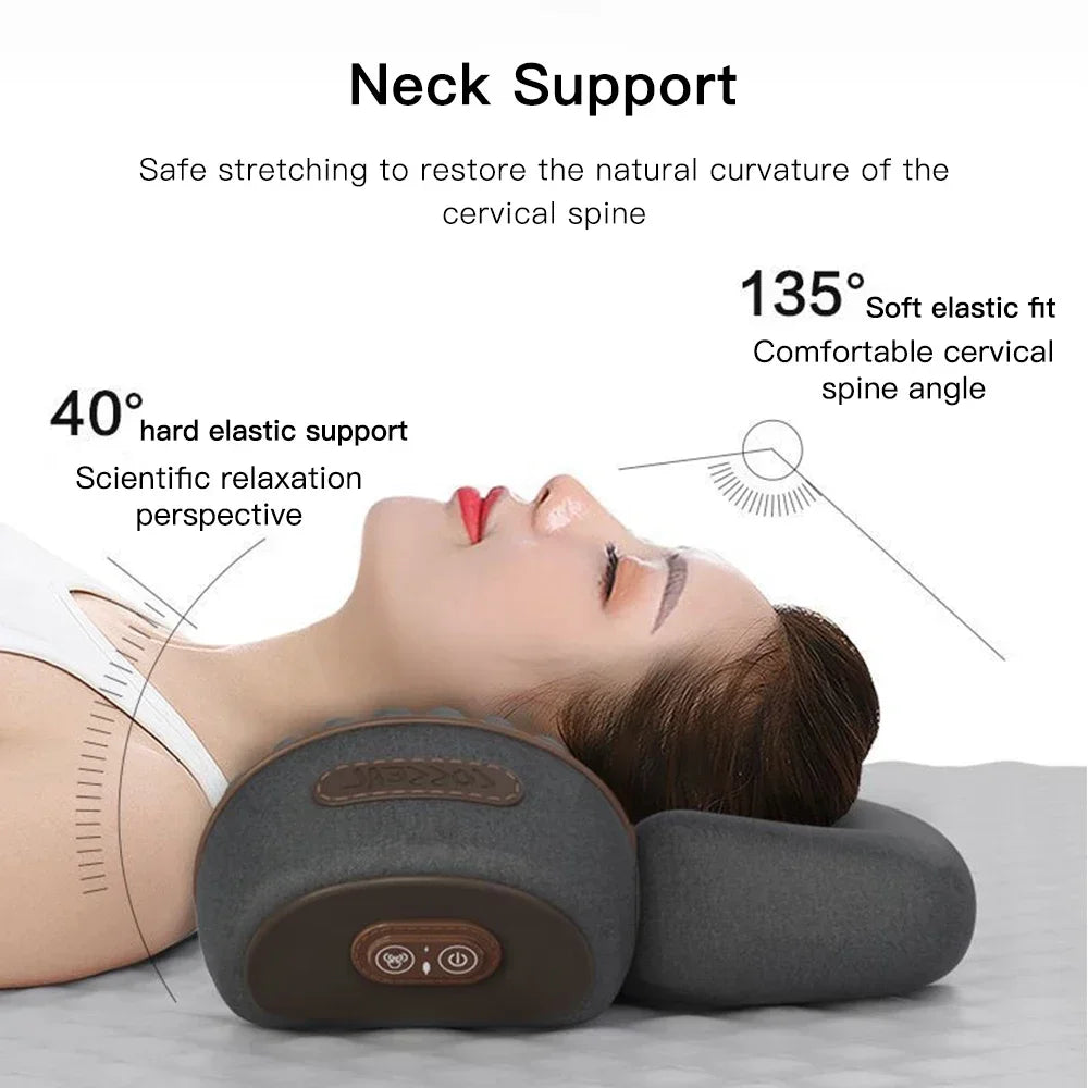 Almohada masajeador cervical con calor