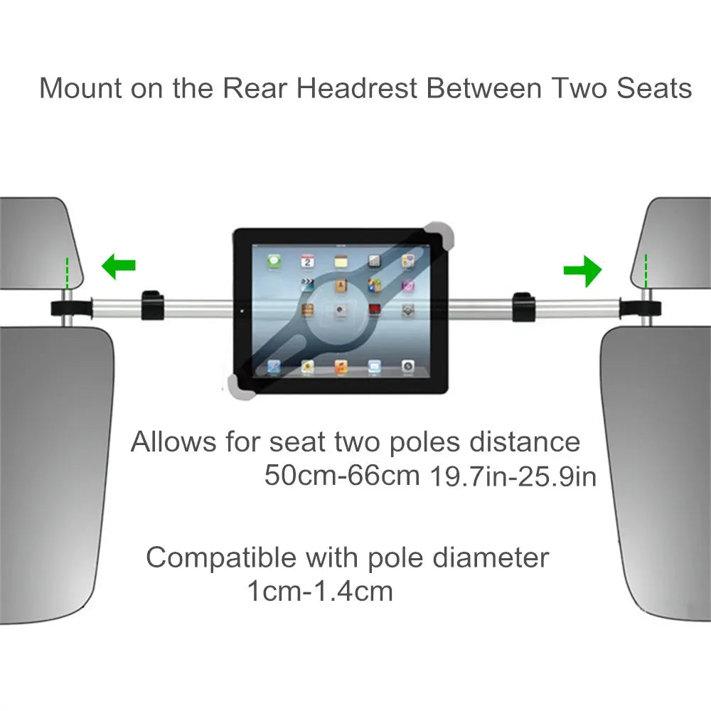 Soporte para tablet de coche ajustable