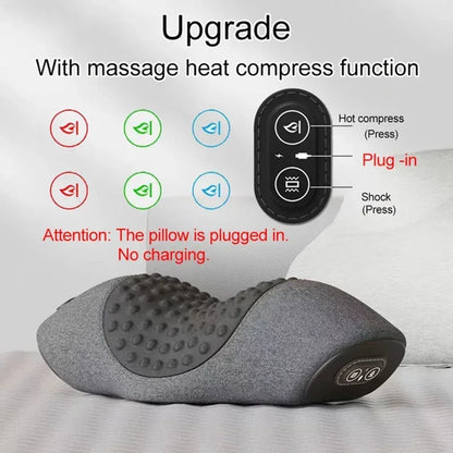 Almohada masajeador cervical con calor