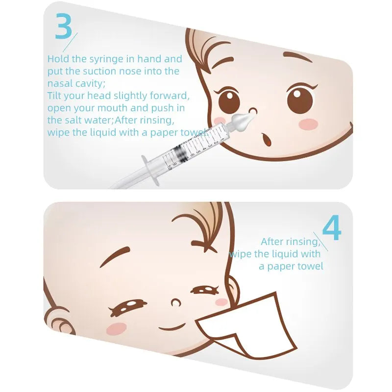 Aspirador nasal para bebé 2 piezas