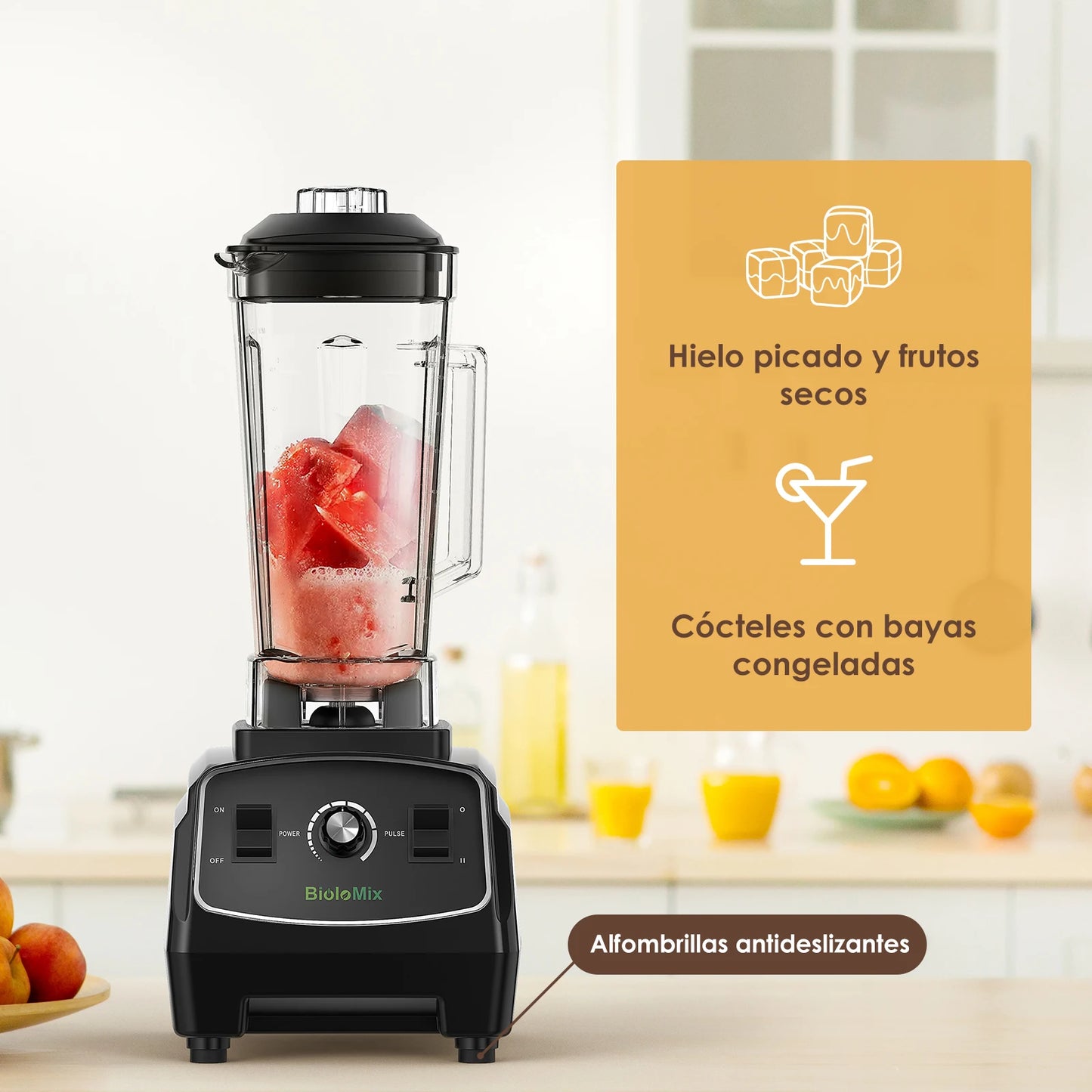 Batidora potente 2200W multifunción