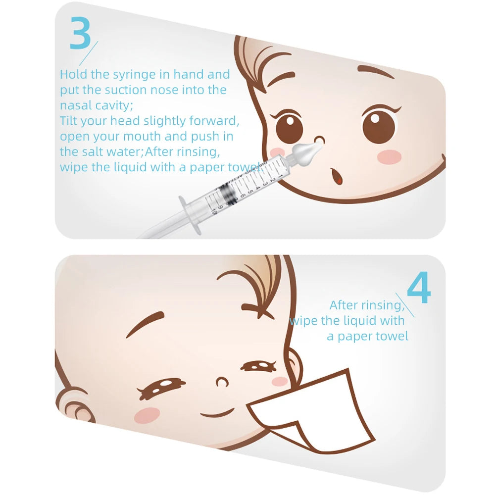 Aspirador nasal para bebé 2 piezas