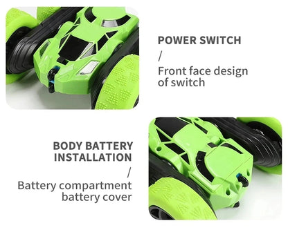 Coche RC Acrobático 360° Doble Cara