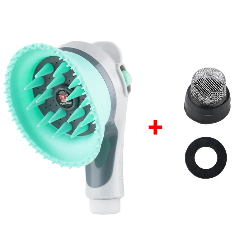 Ducha para Mascotas con Cepillo Masajeador
