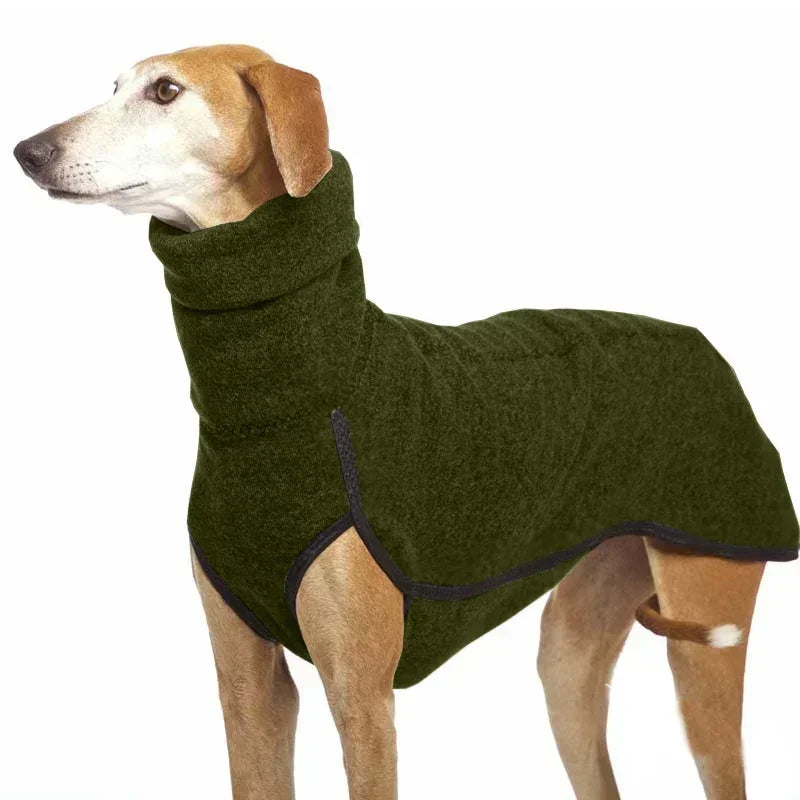 Jersey de Invierno para Perros con Cuello Alto Cálido y Suave