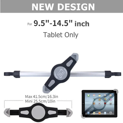 Soporte para tablet de coche ajustable