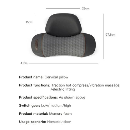 Almohada masajeador cervical con calor