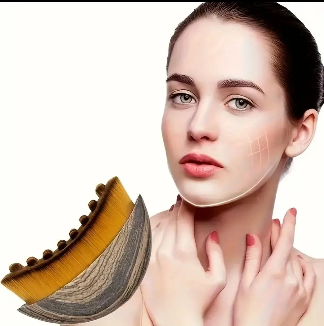 Cepillo facial suave portátil