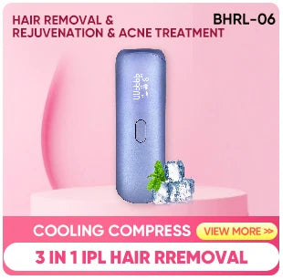 Depiladora láser IPL con enfriamiento