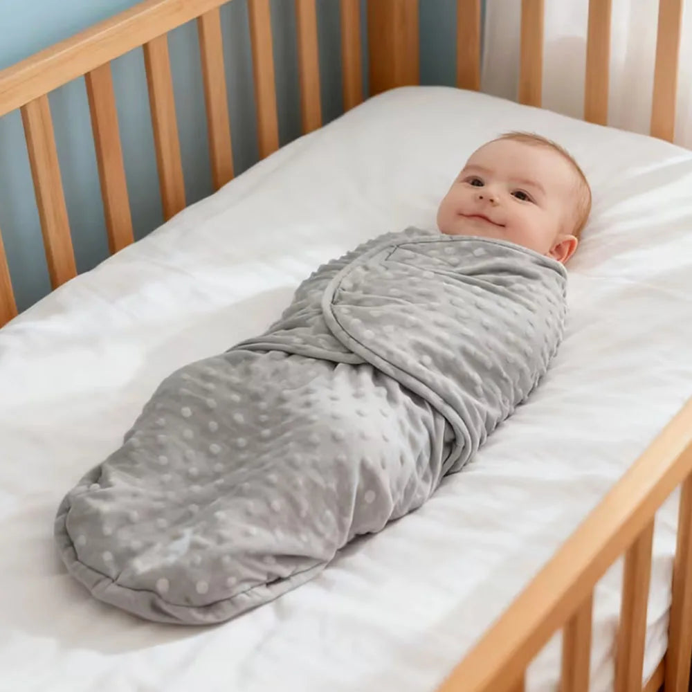 Manta Envolvente para Bebé Recién Nacido Suave para Dormir