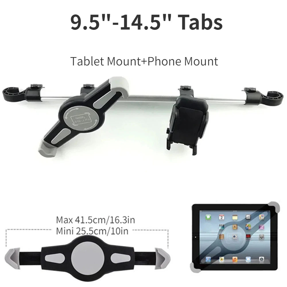 Soporte para tablet de coche ajustable