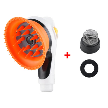 Ducha para Mascotas con Cepillo Masajeador