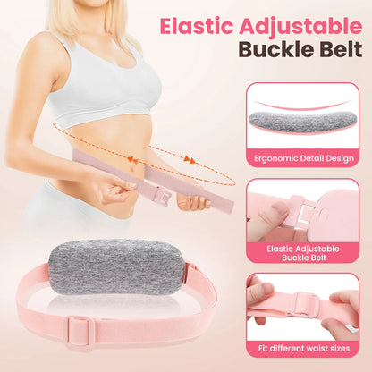Cinturón térmico masajeador abdominal recargable
