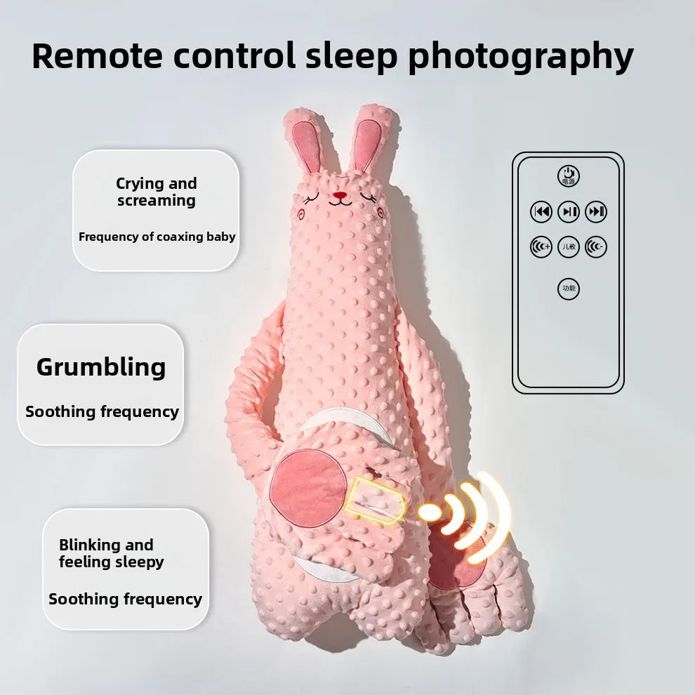 Almohada Calmante para Bebé con Palmaditas y Control Remoto