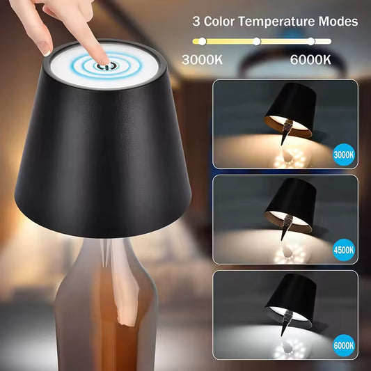 BottleGlow™ – Convierte Cualquier Botella en una Lámpara Elegante